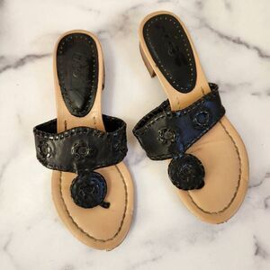 Cato women's size 7 black southwestern open toe sandal heels